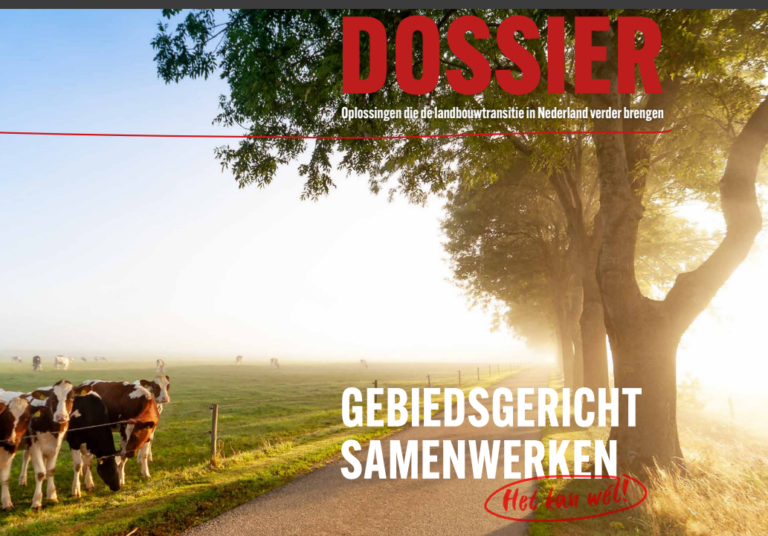 Dossier gebiedsgericht samenwerken