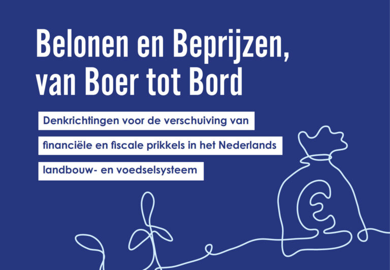Rapport over financiële prikkels in de landbouw