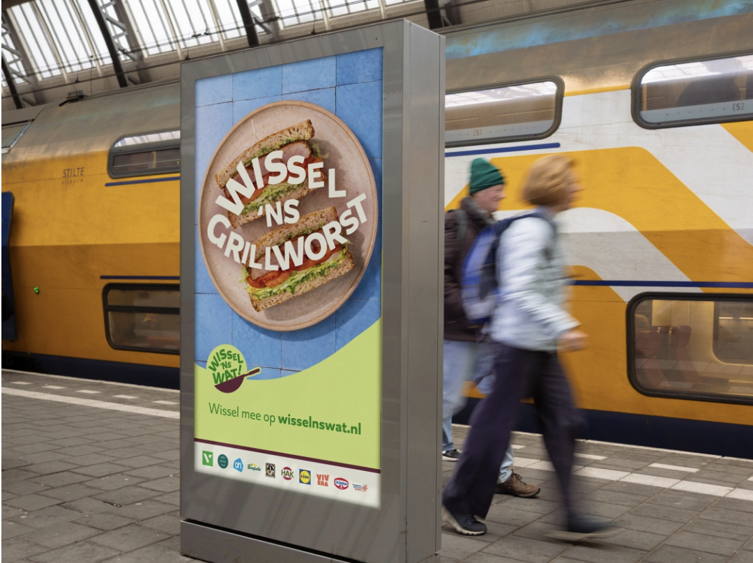 Wissel ’ns Wat! maakt vliegende start: bij 11% van Nederland bekend en campagne zet direct aan tot plantaardige keuzes